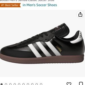 Adidas sambas.